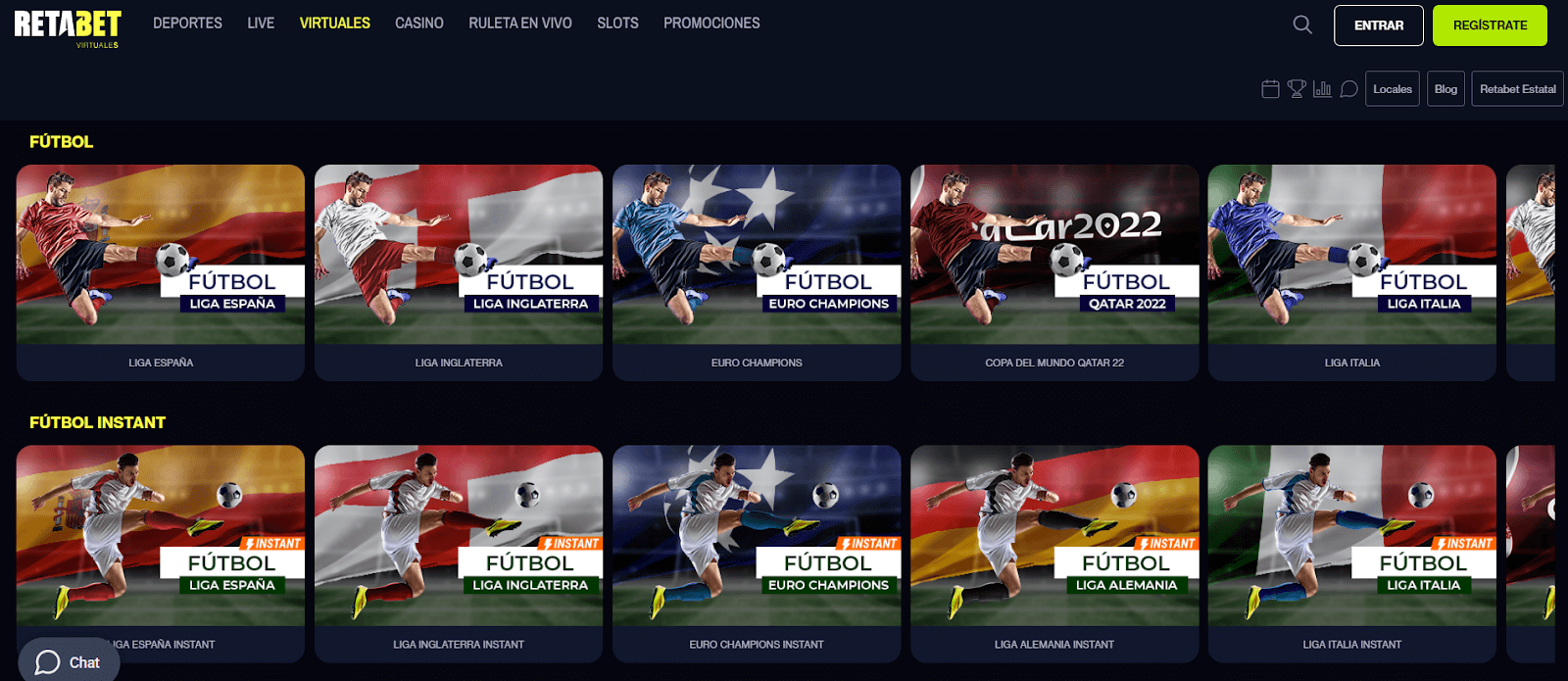 Retabet virtuales
